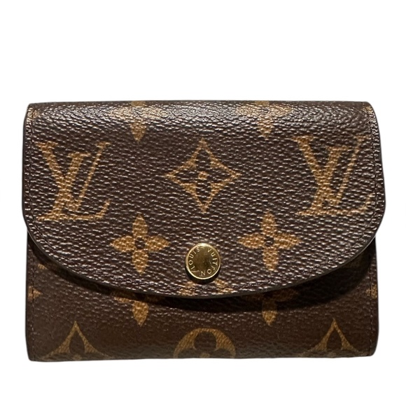 Genuine LOUIS VUITTON Rosalie Coin Purse Monogram Wallet M62361 Mint - Picture 1 of 16
